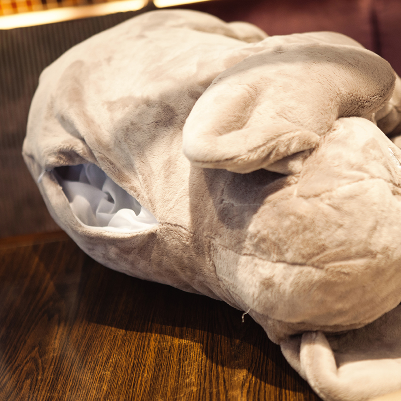 大象安抚抱枕被两用宝宝睡v觉玩偶儿童盖毯多功能空调被大号枕头