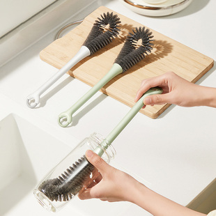 杯刷洗杯子专用刷家用厨房水杯清洗神器豆浆N机破壁机清洁长柄刷
