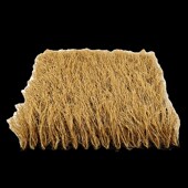 0422屋顶仿真茅草隔热塑料毛草稻草农家乐景区凉亭庭Y院地毯式 假