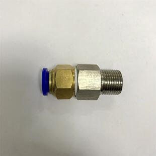 m18x1.5 气管快插接头 外螺纹m18x1.5 接pu气管 有6mm 8mm 10mm..