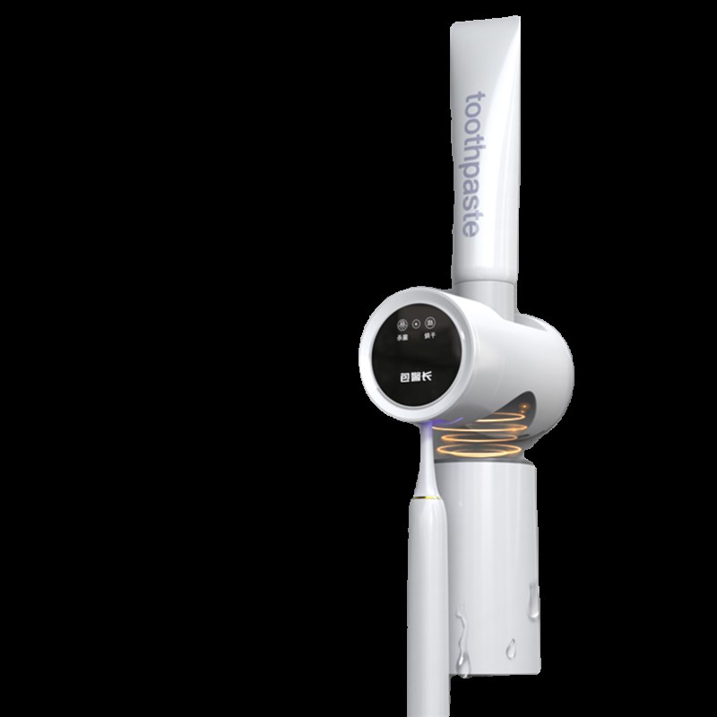 智能牙刷牙杯消毒器 紫外线牙刷消E毒烘干加热烘干免打孔新款上新