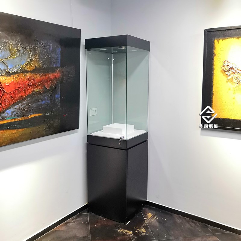 产品玻璃柜台木质珠宝首饰展示柜古董玉器陶瓷博T物馆文物展览柜