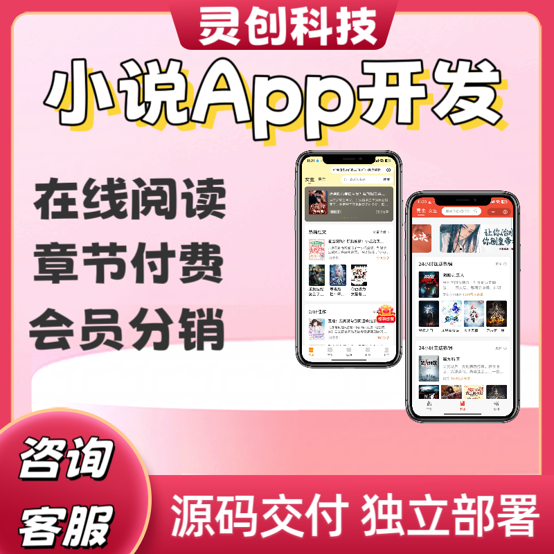 海外小说APP系统开发多语言系统h5系统搭建广告小说app系统开发