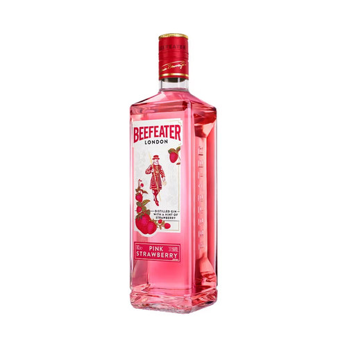 Beefeater必富达粉红金酒单瓶700ml伦敦进口洋酒金酒杜松子酒琴酒