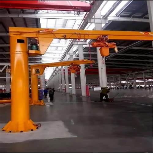 现货EKO吨1吨2悬吊臂立动柱式电旋转悬臂吊车间仓库用定柱式单臂