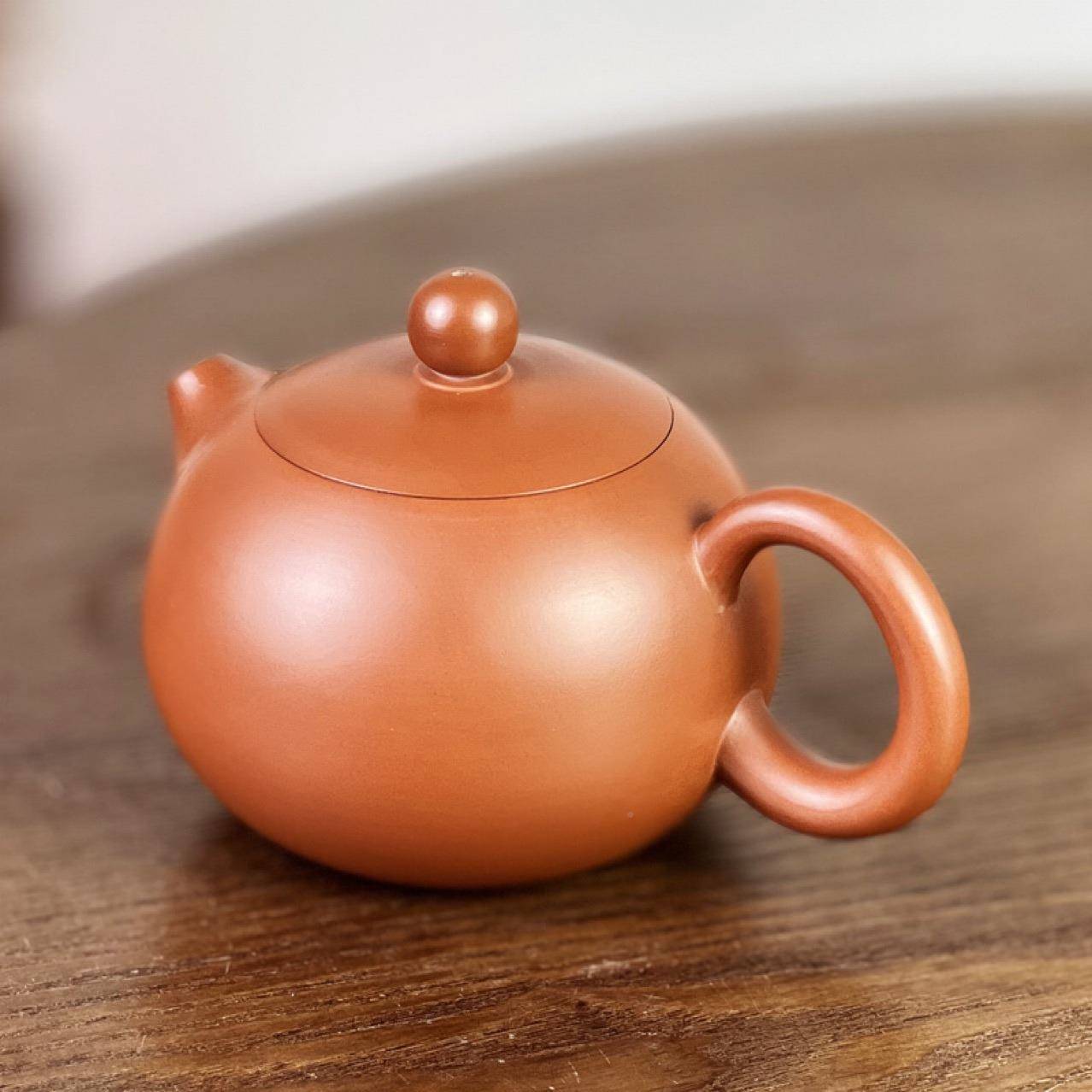 周宇蛟广钦州5坭兴陶茶具西施壶约2毫022升纯西手工原0矿紫陶泥料