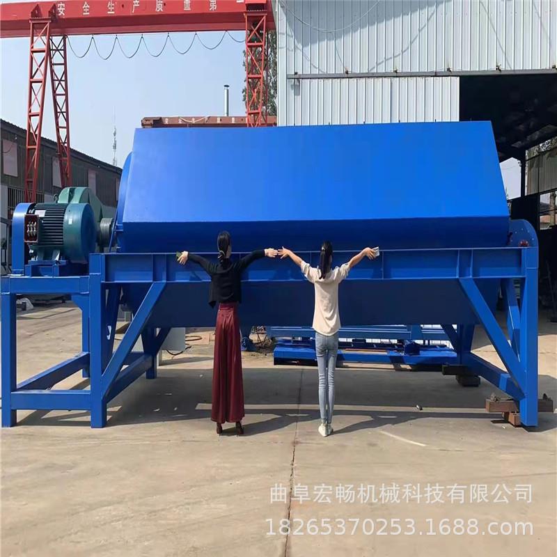 鹅卵石小六滚筒角抛光机滚筒去毛刺除锈机大型工艺品研磨206机