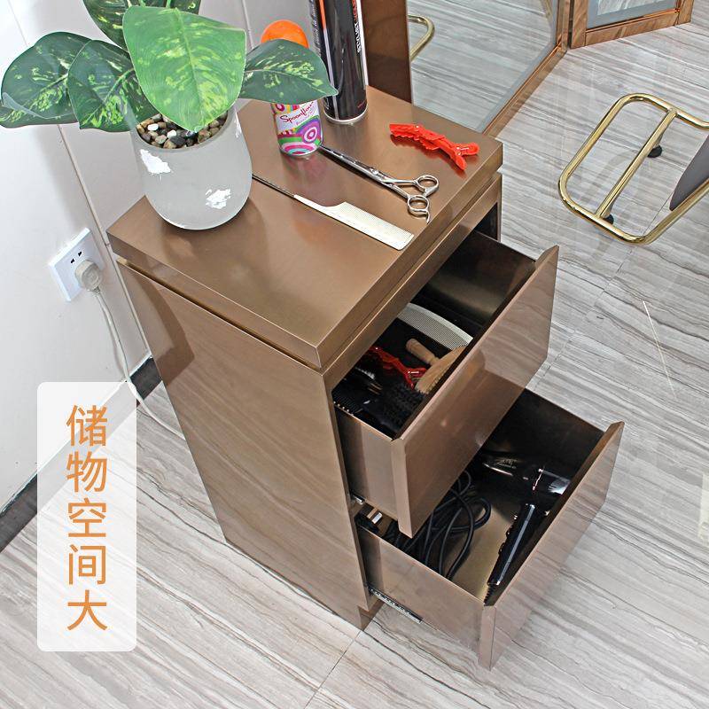 发美店放毛巾置架发廊推车工具专用三pp609187层抽屉式落地小置物