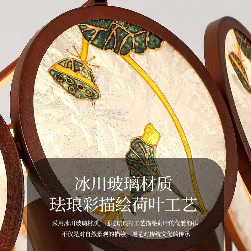 美式古餐复吊师灯中古风设计法式中国风宋代美730厅学吧台岛台灯,家装灯饰光源,智能吊灯,淘宝优惠券,粉丝福利购,淘宝优惠卷