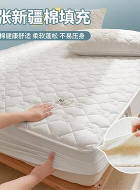 夏季夹里外全棉棉床笠单件遮单床垫盖物保护罩床IPQ套床褥垫床防