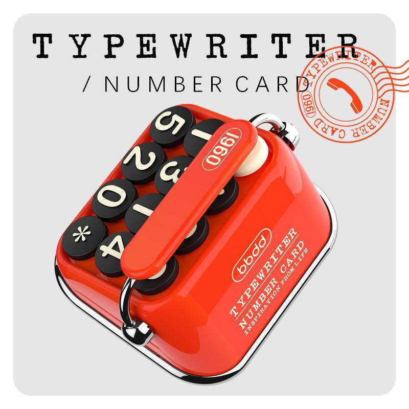 b隐bdd临时车牌创bbdd打字意复古打字停挪车电话牌摆件可藏机式停