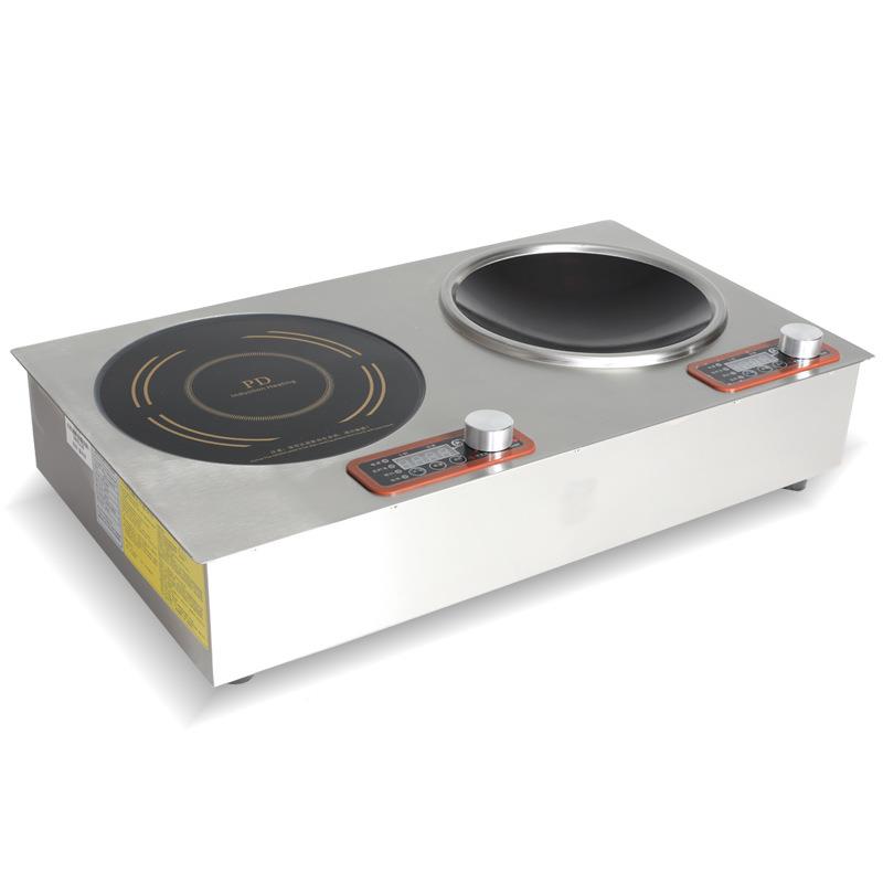 智达商用电磁炉3500磁w平面凹面组厨TCC合炉嵌入式海电灶饭店房用