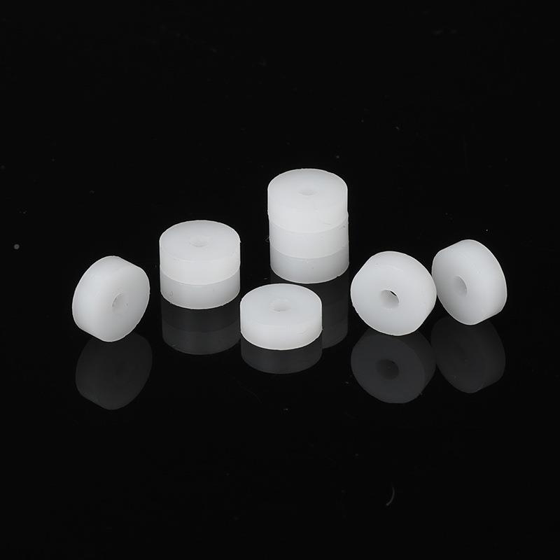 聚甲醛垫赛聚甲醛树VCM脂钢平圈垫片片圆形POM加硬绝缘塑胶垫孔