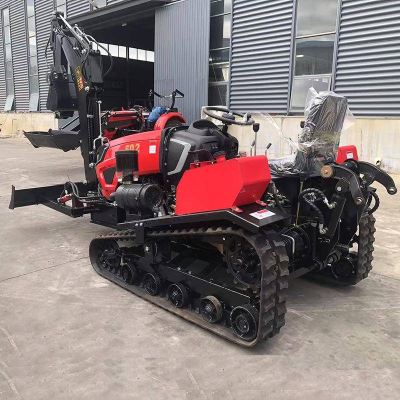 功能多履带旋耕机加多装挖机XFM旋耕挖掘一体机可换种农更具