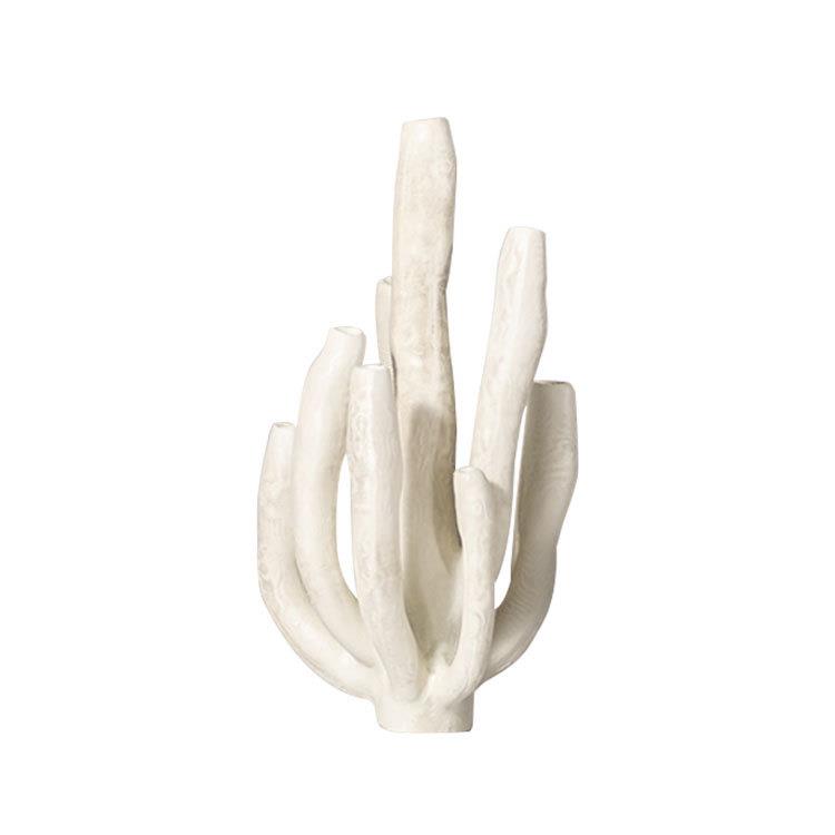 型简约现代创意异珊型仙人掌瑚造摆件书房柜桌面艺术工子艺装UVM