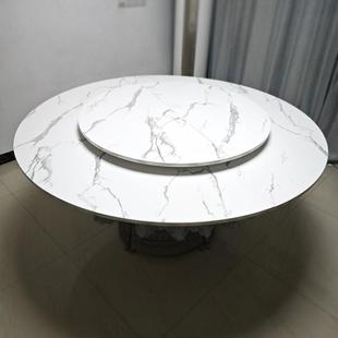 家用折11988圆桌面简收纳餐台酒店叠餐桌饭板折圆形大桌面免易安t