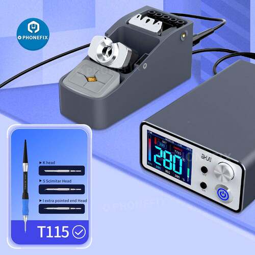 讯T3A/铁手柄智能CYI焊台B2秒升温T245T115电烙铁T艾210手柄烙头