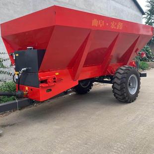拖拉NFG车自机牵引农家粪撒肥设备柴油三轮撒粪车动猪撒粪肥车