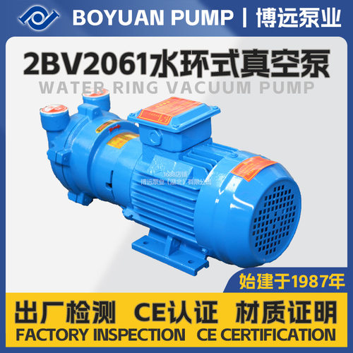 2BV2061水环真空泵1.45kW机械密封不锈钢304工业真空设备厂家现货