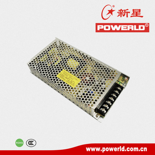 直销新星开关电源GST-H150S24-CII输出24V开关电源 工控电源