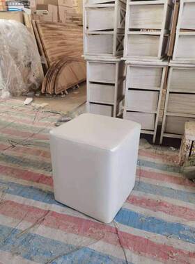 户外婚业礼吐司凳商活展动拓方凳白色色沙发皮凳婚83033庆凳子白