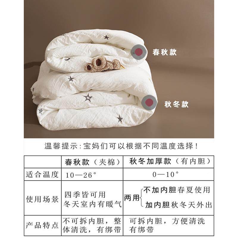 新初生1254婴儿包被冬款加厚生宝品宝纯棉抱被春秋产儿房用外出包