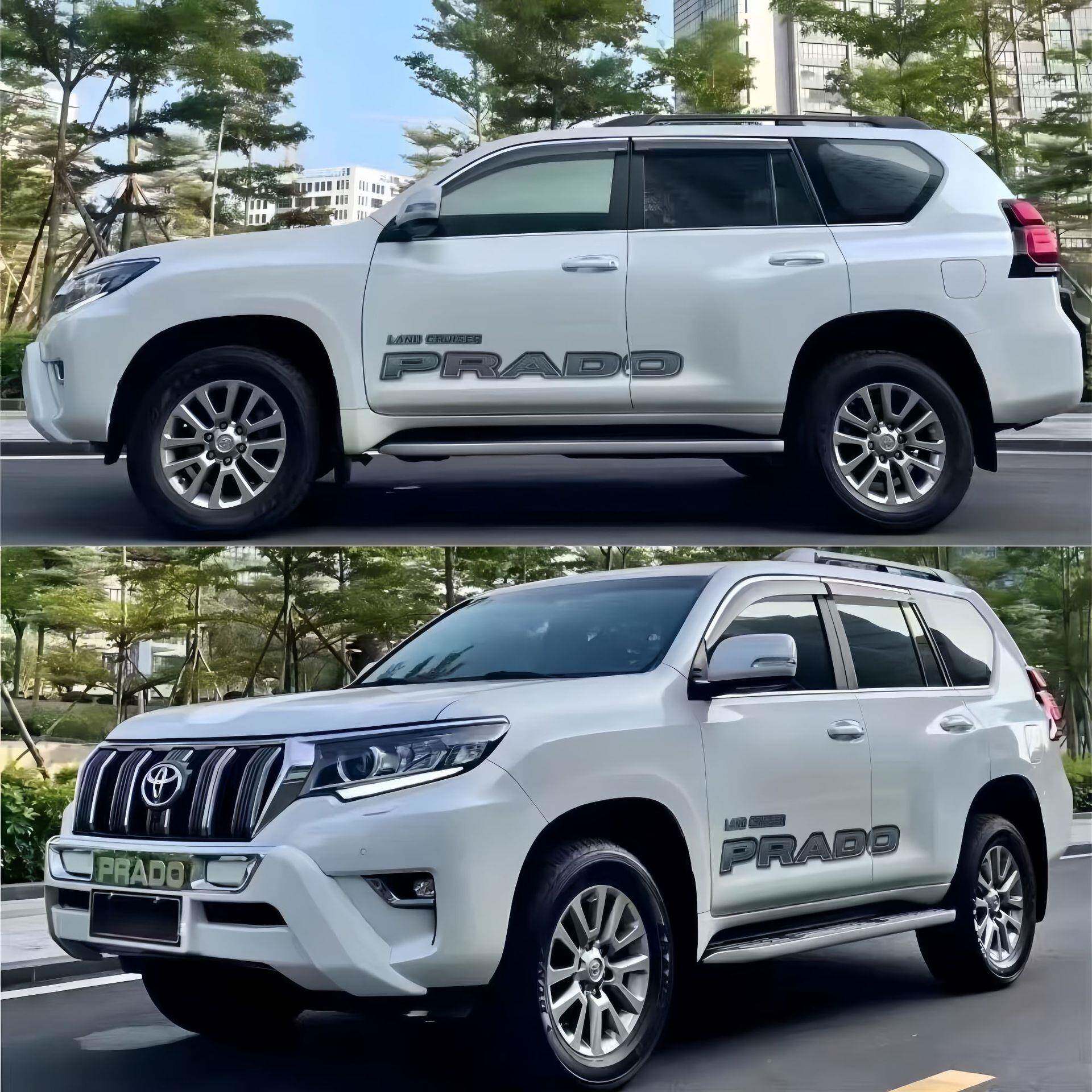 普拉多车身彩无品牌/条字霸道大母贴纸2700拉10-23款改装饰装车花