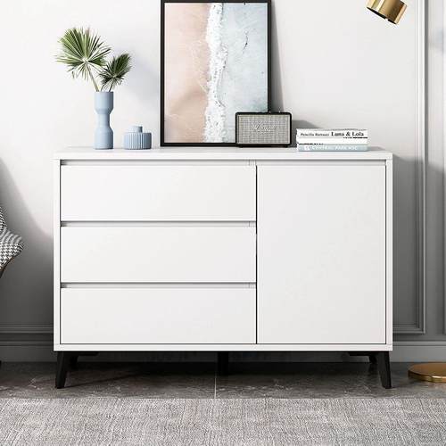 五斗床柜卧室收纳柜尾六斗抽屉式矮简约现代斗橱柜色柜子储MQE物