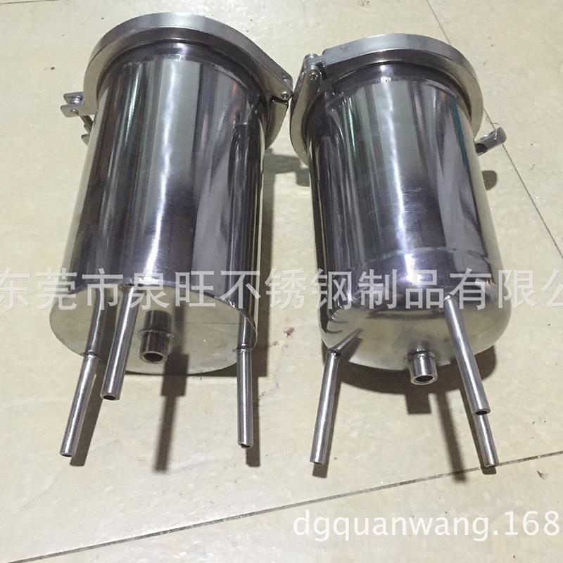 1L桶卡箍式21714压桶厂家直力供不锈钢压0力桶料桶胶水桶酒精非标