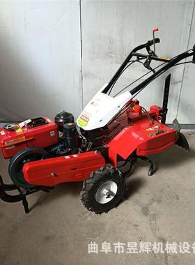 果园大棚小型旋耕田园姜43178理机油开沟旋耕培汽土机管大起垄机
