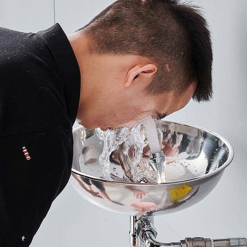 洗眼器验实厂304不锈钢HYwetqww紧台式双口立式洗眼器验室工业用,畜牧/养殖物资,特种养殖设备,淘宝优惠券,粉丝福利购,淘宝优惠卷