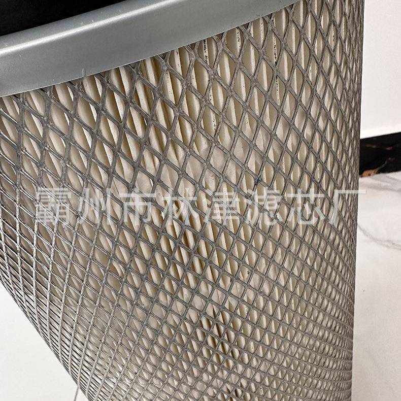 维除尘滤筒除尘芯聚酯滤纤滤防静电耐高温EMB阻燃工业六耳除尘芯