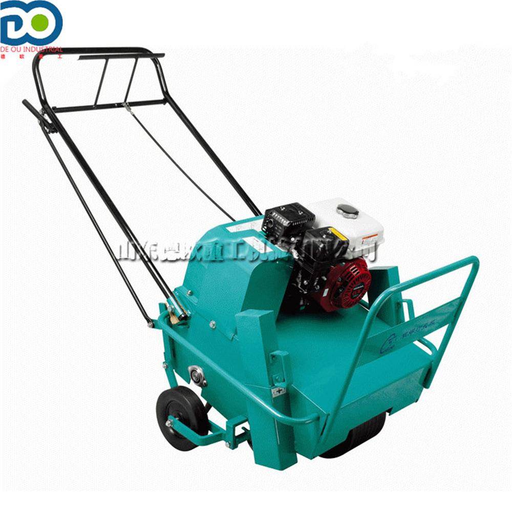 手推式油草坪养打孔机草地汽土壤结通气设备园林绿化护MHR板机械