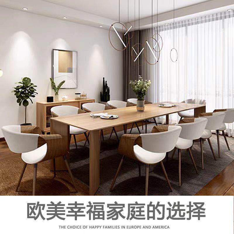 意式极餐椅简用实木凳子阳台书房休椅闲写字-靠背椅化妆可家旋转