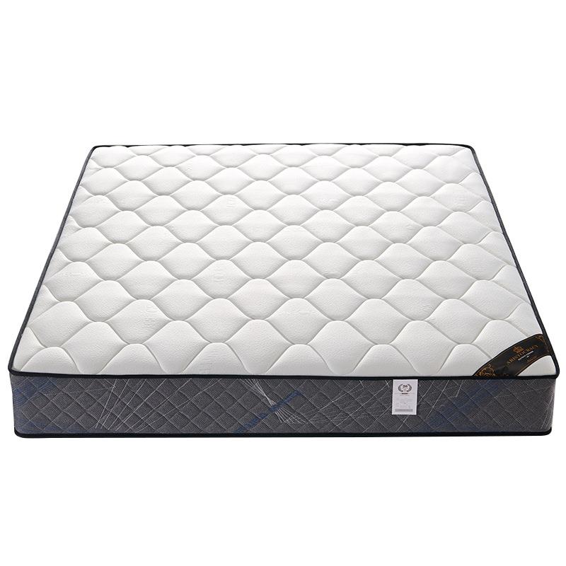 02新KZT款针织2簧弹床垫系列-T09静音透气乳5胶护腰加大