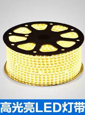 水LED灯带285单色超亮防霓虹工程亮化3软灯条单色灯带白黄红蓝绿