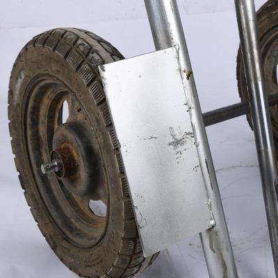 搬运货仓车双轮手推工仓具车加ODR厚铁板老虎车推车物库流拉货小