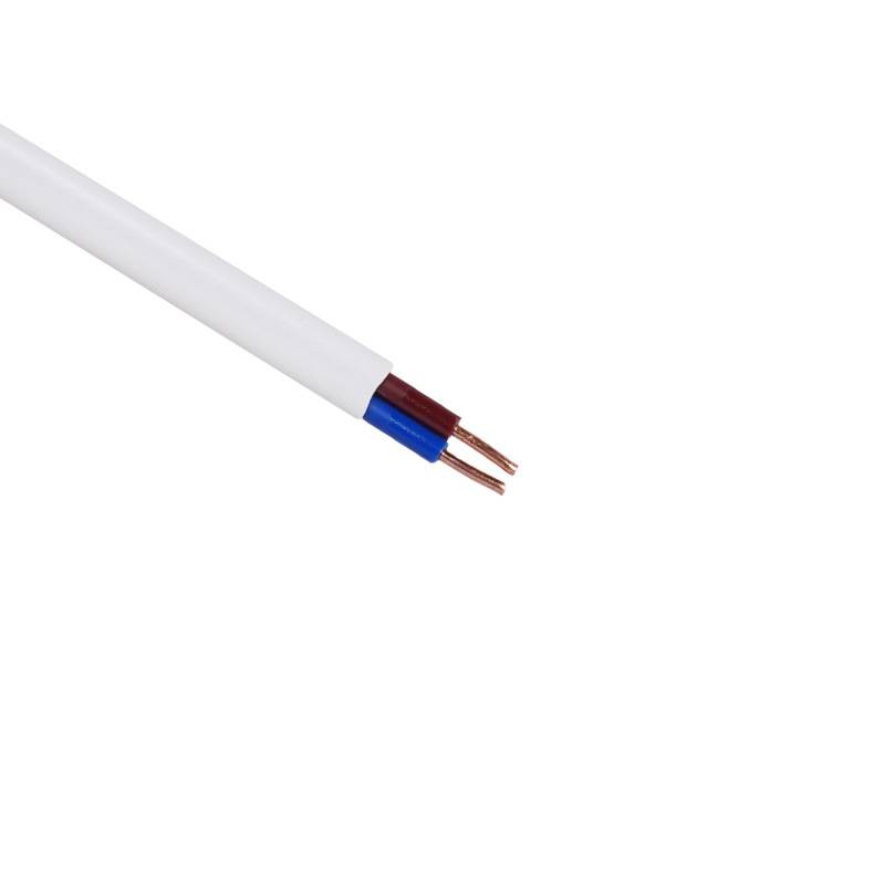 BVVB护套线国标2-3芯0.75/1/1.5/.2.5/4平方铜芯电线家装工程电线