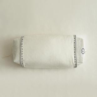 日式质朴+枕棉麻苦荞枕10亚麻90%棉枕头ZH202410四季%款荞麦枕单