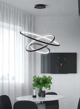 PC圆现时尚餐AL100512厅铝材性吊灯后代个吧灯台客厅灯餐吊灯灯具