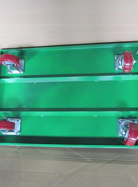 物流搬运运手推车绿色折叠平板车仓库搬小型手车JYP拉货工具车推