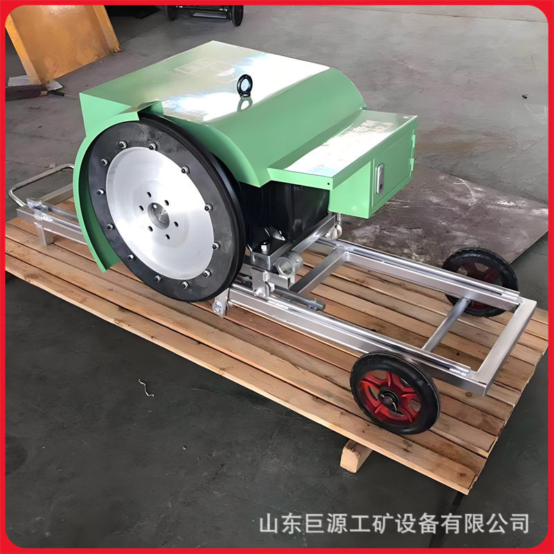 电动绳锯机工作可靠钢筋混凝土线锯移动方便矿山遥控绳锯机