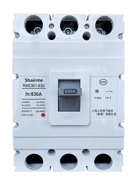 上海人民RC1塑壳式漏电断路器40A空M开带漏保3P三相四M线4AWUP开0