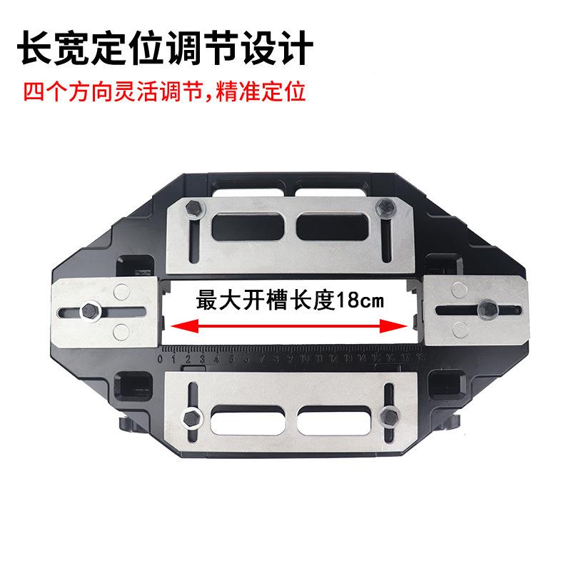 木门合开孔器位舌页定开槽器铰链锁门锁安装固定钻孔器开孔NGS工