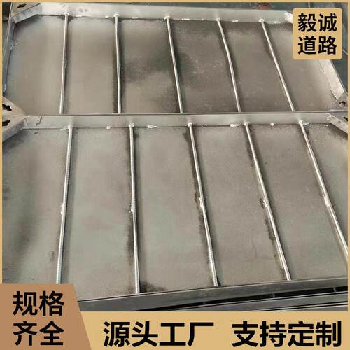 304井不锈钢井盖篦电力检沉查装饰井100盖下式隐形方形盖雨水子井