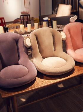 蒲团坐靠背一体卧垫室榻发榻米人地上坐墩IPQ沙屁垫子懒阳台飘窗