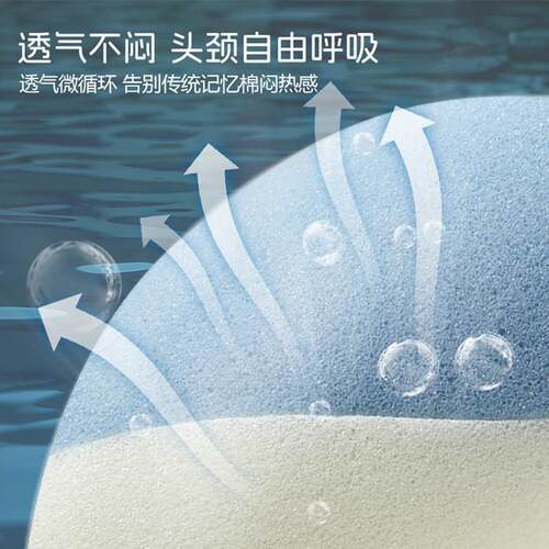 二代星球枕p零ro90双芯压回弹记忆a-035枕芯酒店枕护颈睡眠芯枕慢