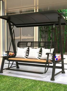 秋户外庭院摇摇椅室吊椅外花园椅白色秋千荡秋千网红阳KYJ千台休