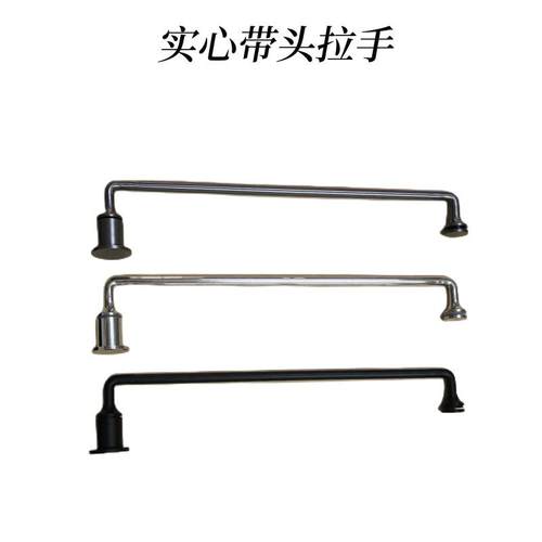 不锈钢实心带头淋手浴房玻璃双门拉浴室门门单把无品牌/移手圆管