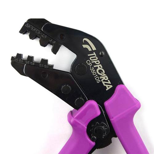 续拓锐CP-35无品牌/01D5接裸端子棘轮钳压接伏端子压线钳冷压接钳